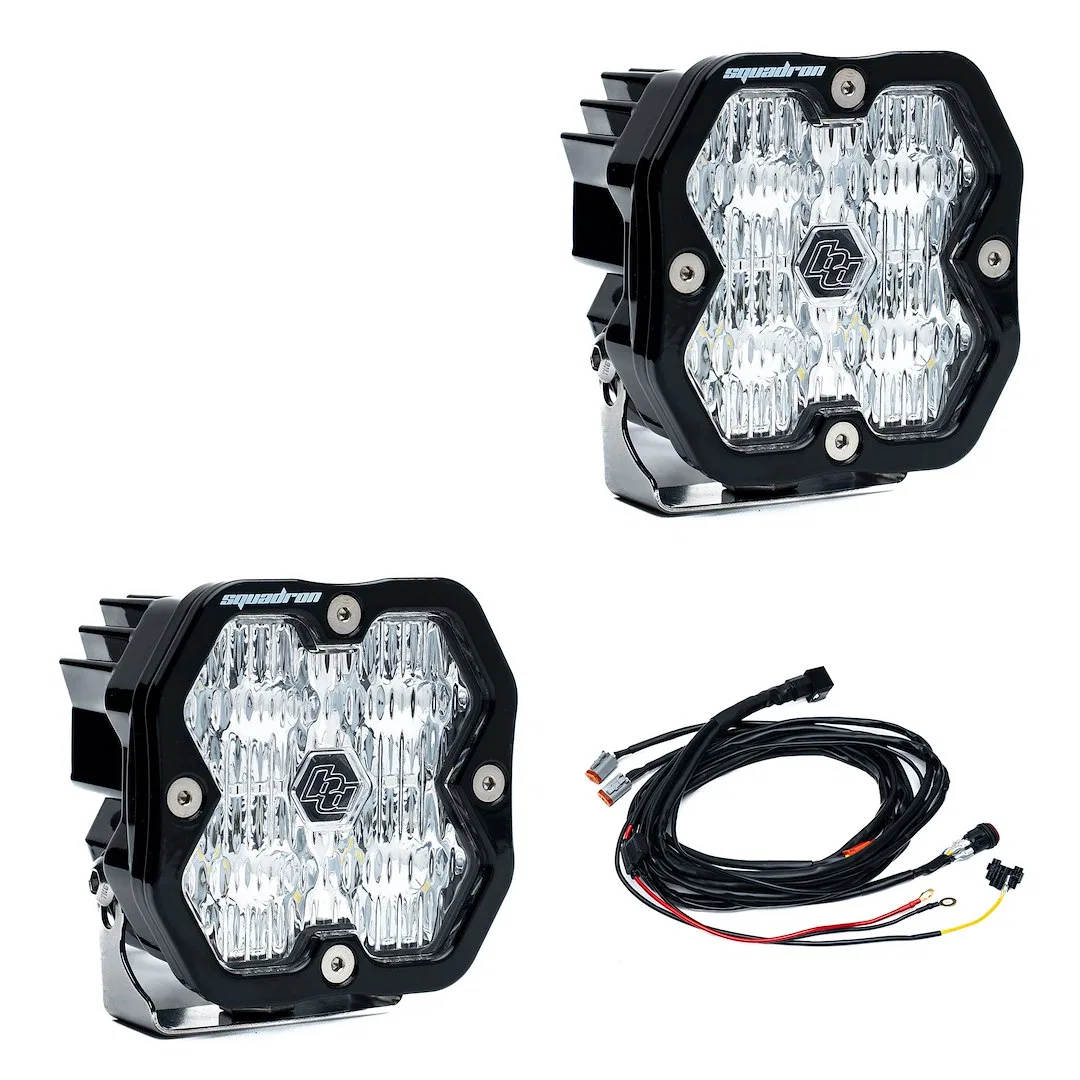 55-7805-2 – BAJA DESIGN Driving/ Fog Light, LED Bulb Square 30 Watt Bulbs Amp Draw 2.2 AMP At 13.8 Volt 12 To 32 Volt...
